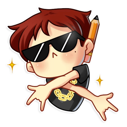 Yellow boy Стикеры