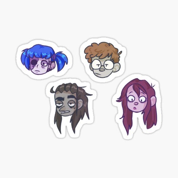 Стикеры Салли фейс прости