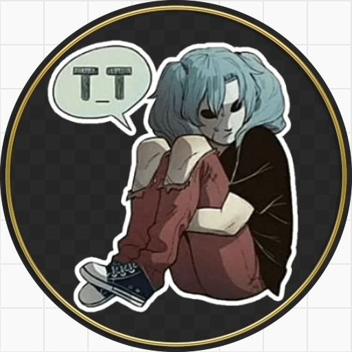 Стикеры Салли фейс Ларри