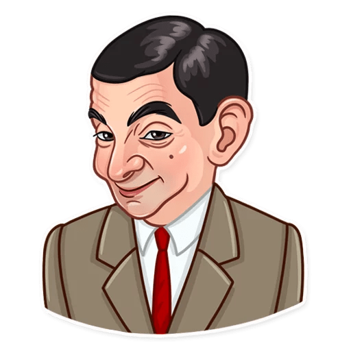 Мистер Бин Стикеры