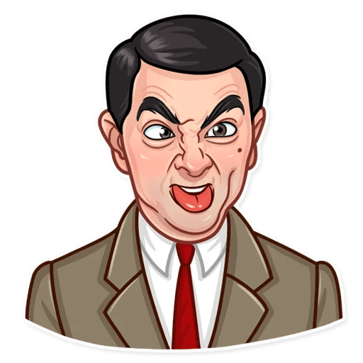 Мистер Бин Стикеры