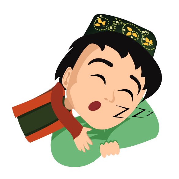 Мальчик татарин рисунок