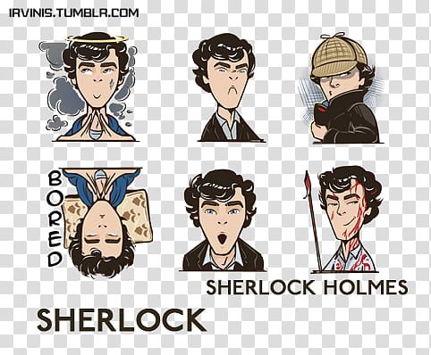 Стикер пак Шерлок