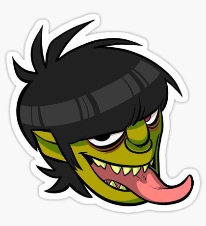 Стикеры гориллаз