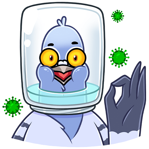 Голубь Михаил Стикеры ВК