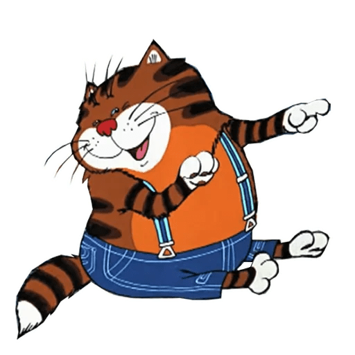 Кот из мультфильма попугай Кеша