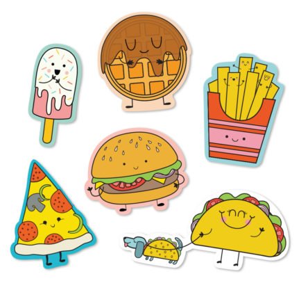 Наклейки еда