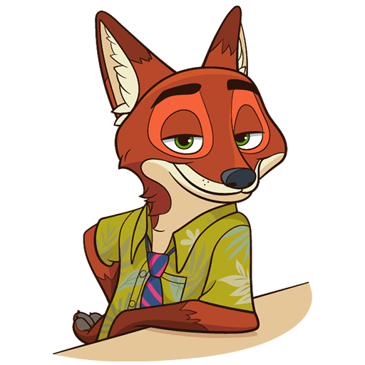 Стикеры ВК ник Уайлд