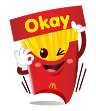 Макдоналдс рисунок