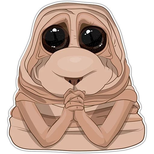 Стикерпак Ждун