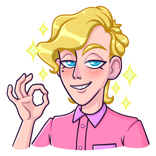 Стикеры ВК Курортный Роман