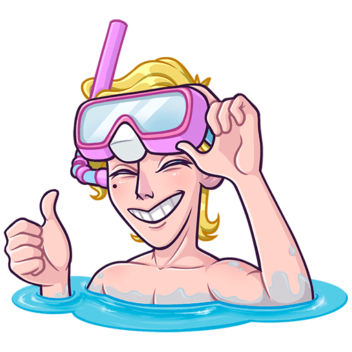 Стикеры ВК Курортный Роман