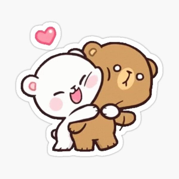 Milk Mocha Bear Стикеры