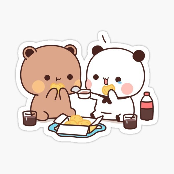 Milk Mocha Bear Stickers