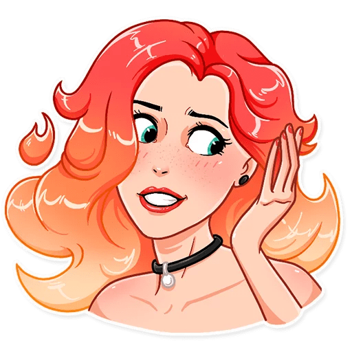 Стикеры горячая штучка