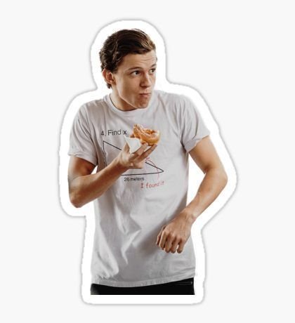 Наклейки с Томом Холландом