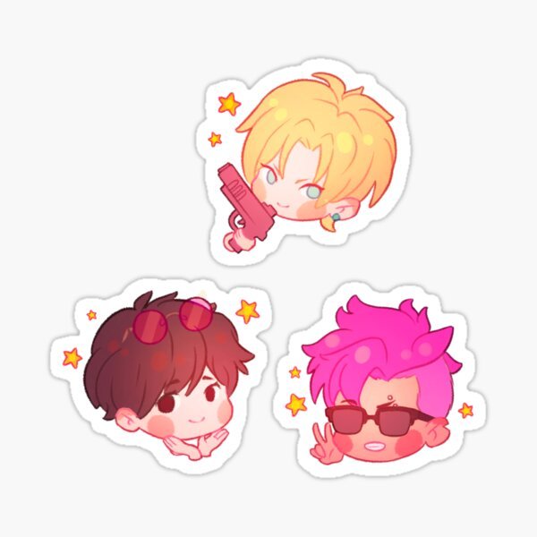 Banana Fish Стикеры