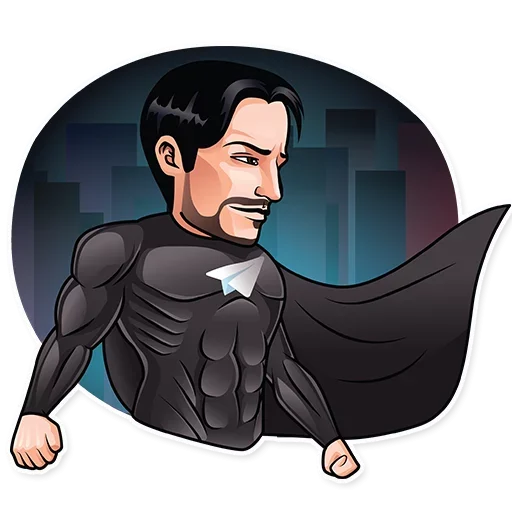 Павел Дуров черно белая