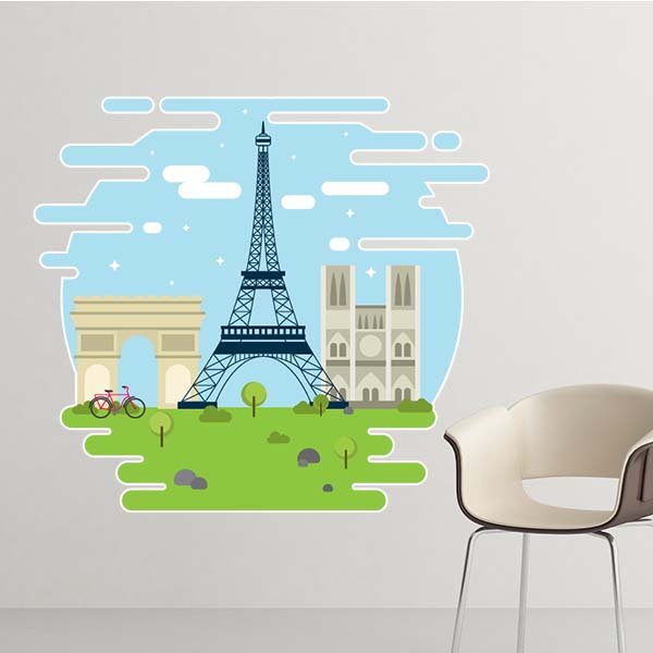 Париж вектор