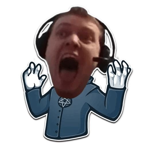 ПАПИЧ стикер телеграм