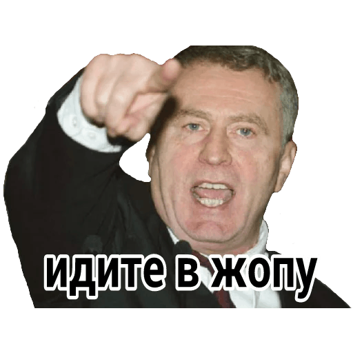 Стикеры Жириновский