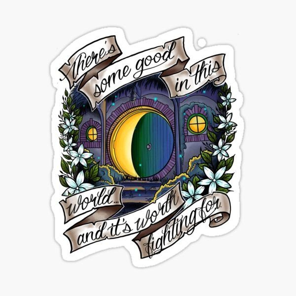 Наклейки Властелин колец