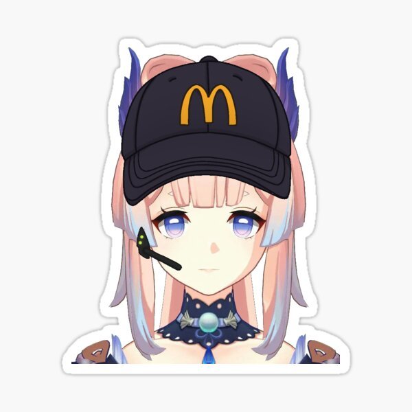 Венти Геншин Импакт Стикеры