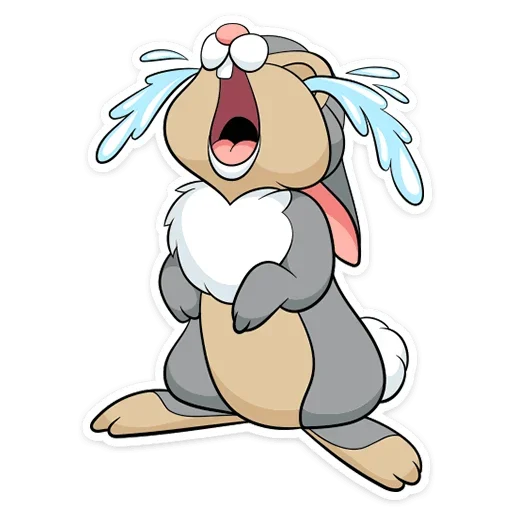 Заяц плачет