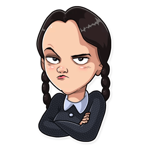 Наклейки семейка Аддамс