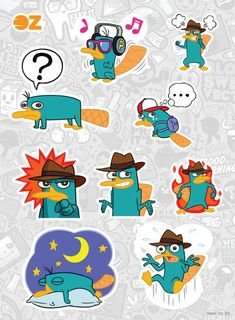 Перри Утконос милый