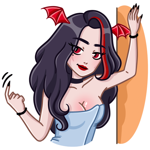 Стикеры Лилит Монстер