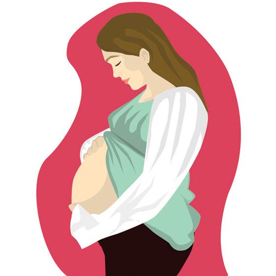 Беременная женщина