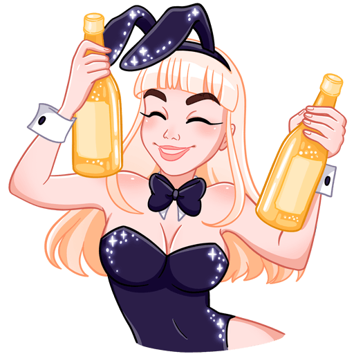 Каталина Блэк Стикеры