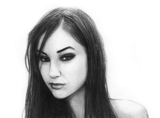 Саша грей портрет