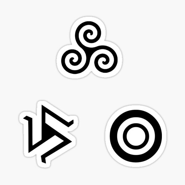 Тату Трискелион Волчонок