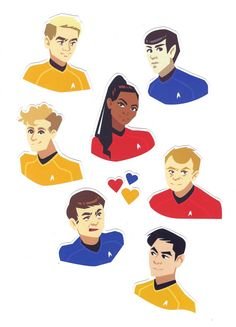 Стикеры Стартрек