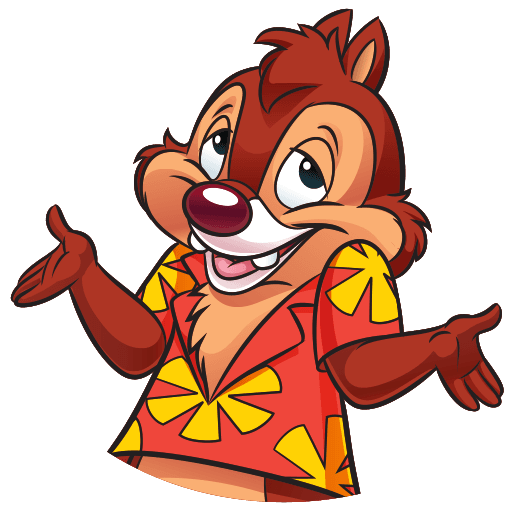 Чип и Дейл наклейки