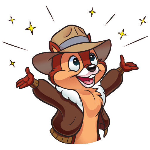 Чип и Дейл Стикеры ВК