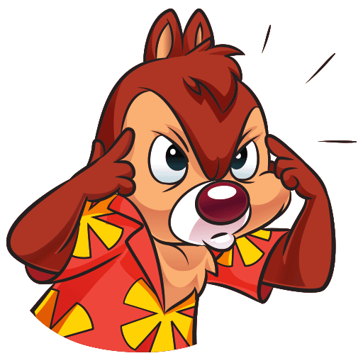 Стикеры чип и Дейл для ватсап