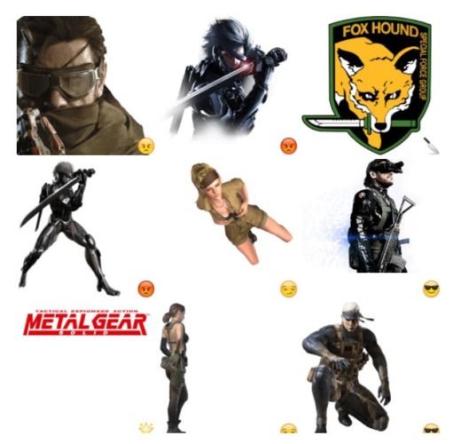 Наклейки MGS