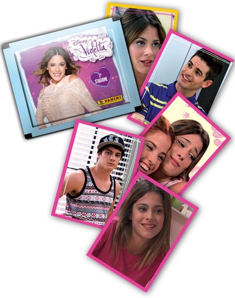 Наклейки Виолетта Панини