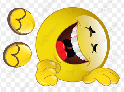 Смайлик хохочет