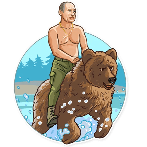 Стикеры Путин