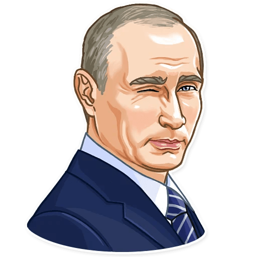 Стикеры телеграм Путин