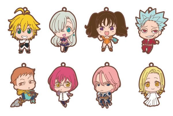 Аниме семь смертных грехов Чиби