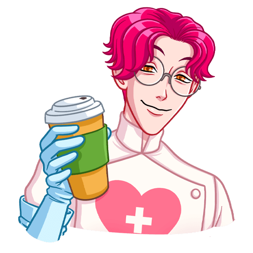 Доктор Валентайн Стикеры