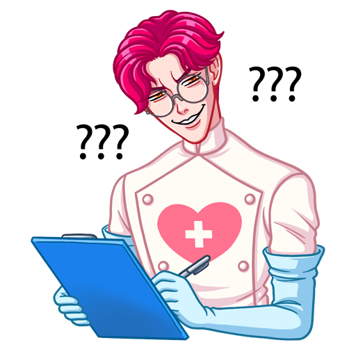 Доктор Валентайн Стикеры