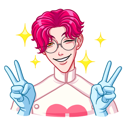 Доктор Валентайн Стикеры ВК