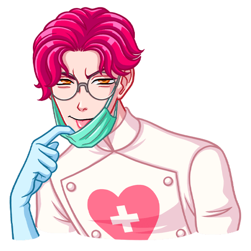 Доктор Валентайн Стикеры