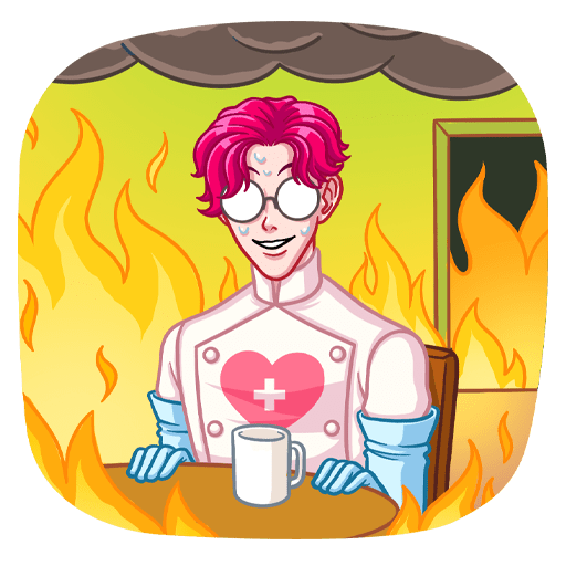 Стикеры для телеграмм день Святого Валентина